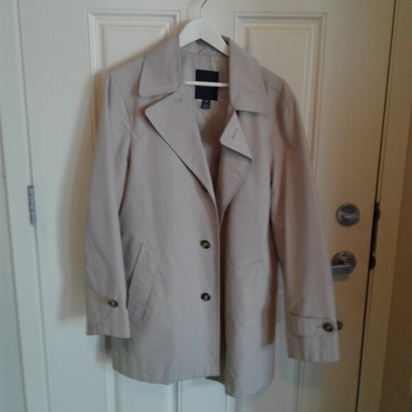 London Fog men's beige trench coat size medium - Picture 1 of 4